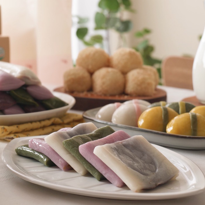거상 아리울떡공방 자연해동만으로 더 맛있는 굳지않는 -12 굳지않는 모듬 앙금가래떡 1kg