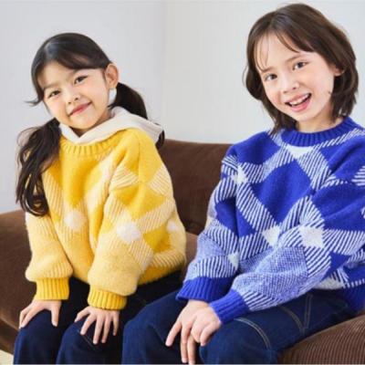 컬리수 볼드체크스웨터 C244SW250P3