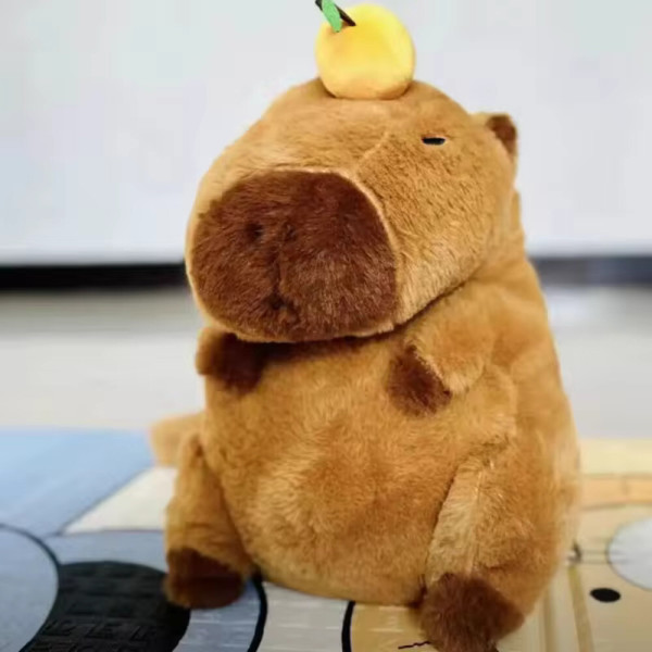 미니백팩 Capybara 봉제 배낭 귀여운 인형 모피 가방 숄더백 미니 여자 친구 선물