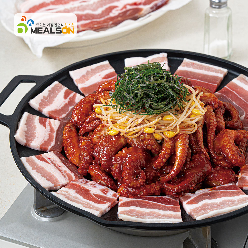 두손식품 두손식품 캠핑음식 쭈꾸미볶음 용두동 양념쭈꾸미 오동 쭈꾸미 보통맛