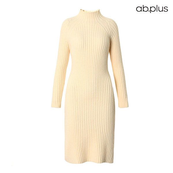 에이비플러스 ab plus 페미닌 골지 라인 디테일 원피스 LSY1MO84A 597575