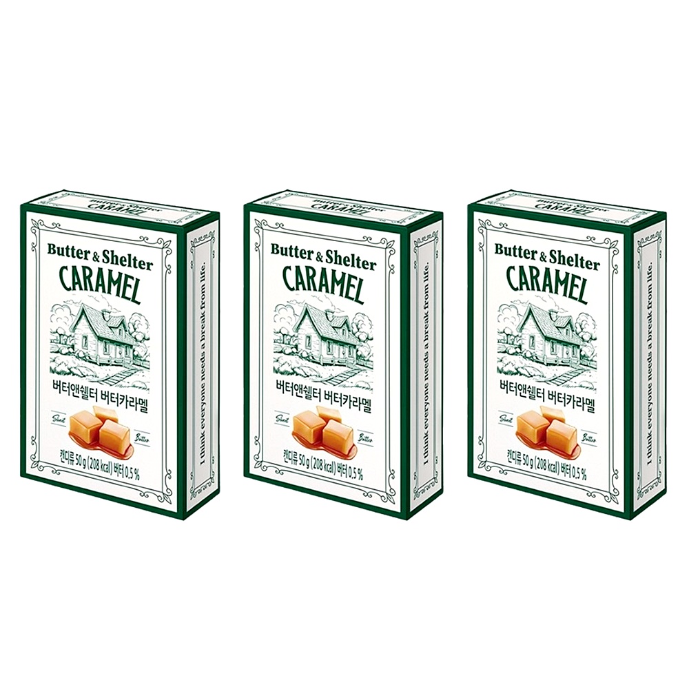 버터앤쉘터 버터카라멜 50g