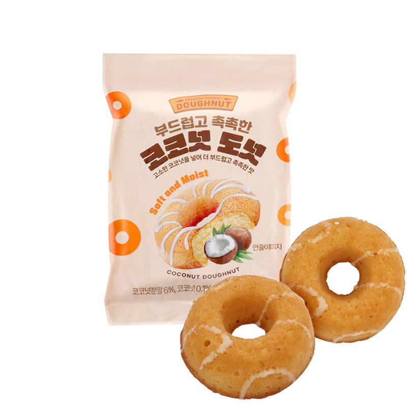 세찬 부드럽고 촉촉한 코코넛도넛 45g 12입 1개