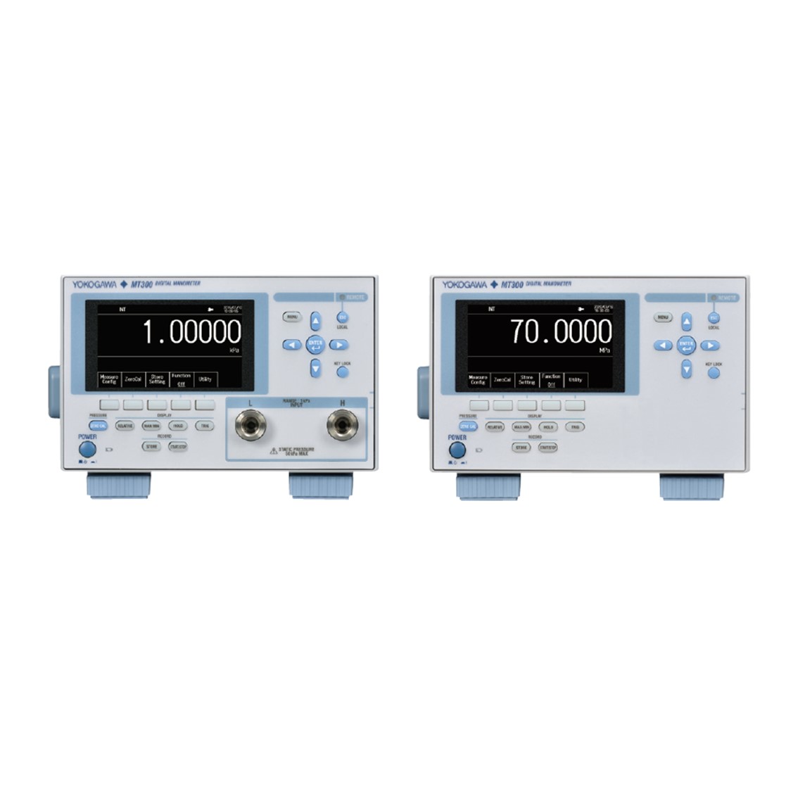 요코가와 YOKOGAWA 디지털 마노미터 -D01 10kPa Differential pressure model MT300