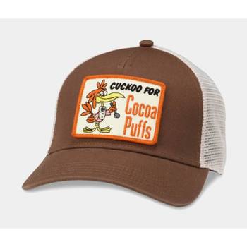 아메리칸 Needle Cocoa 퍼프 트럭커 맨즈 라이프 햇 모자 - 22005A-CPUFFS