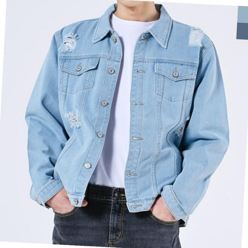 남자헤지워싱청자켓 JJM-SS149
