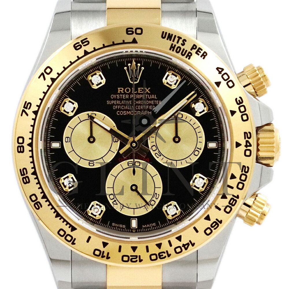 롤렉스 ROLEX 데이토나 브라이트 amp골든 문자판 8P다이아몬드 2024년 10월랜덤 시리얼 맨즈 126503G