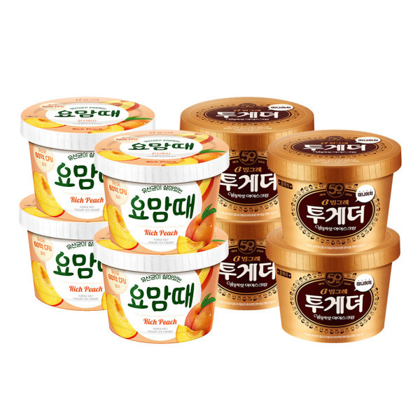 투게더 미니어처 4개 요맘때 리치피치 4개