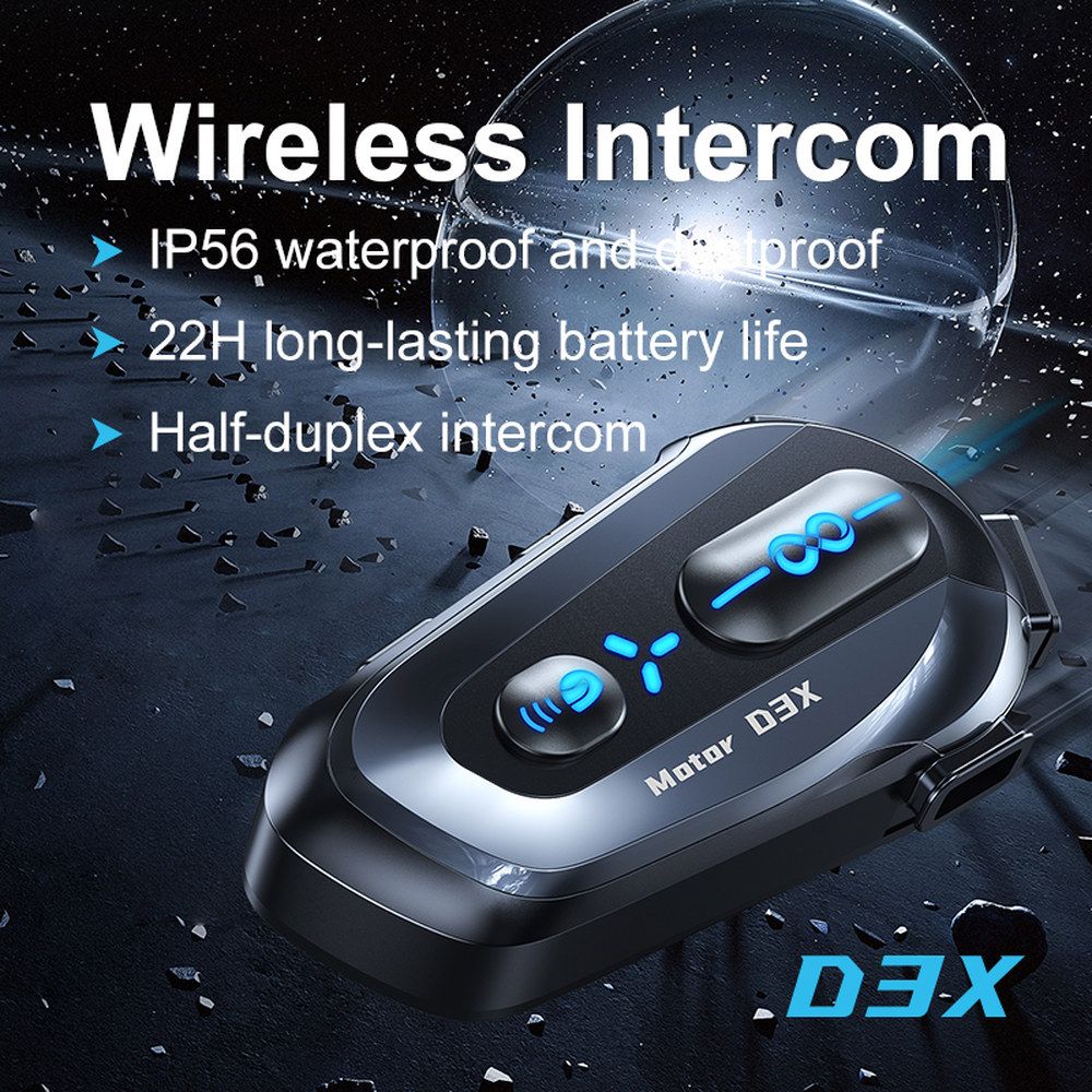 오토바이 바이크 헬멧 무제한 통신 무선 블루투스 헤드셋 소음 감소 600 1000MAH