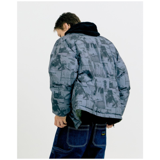 원더플레이스 광주 오션퍼시픽 남녀공용 REV PUFFER JACKET