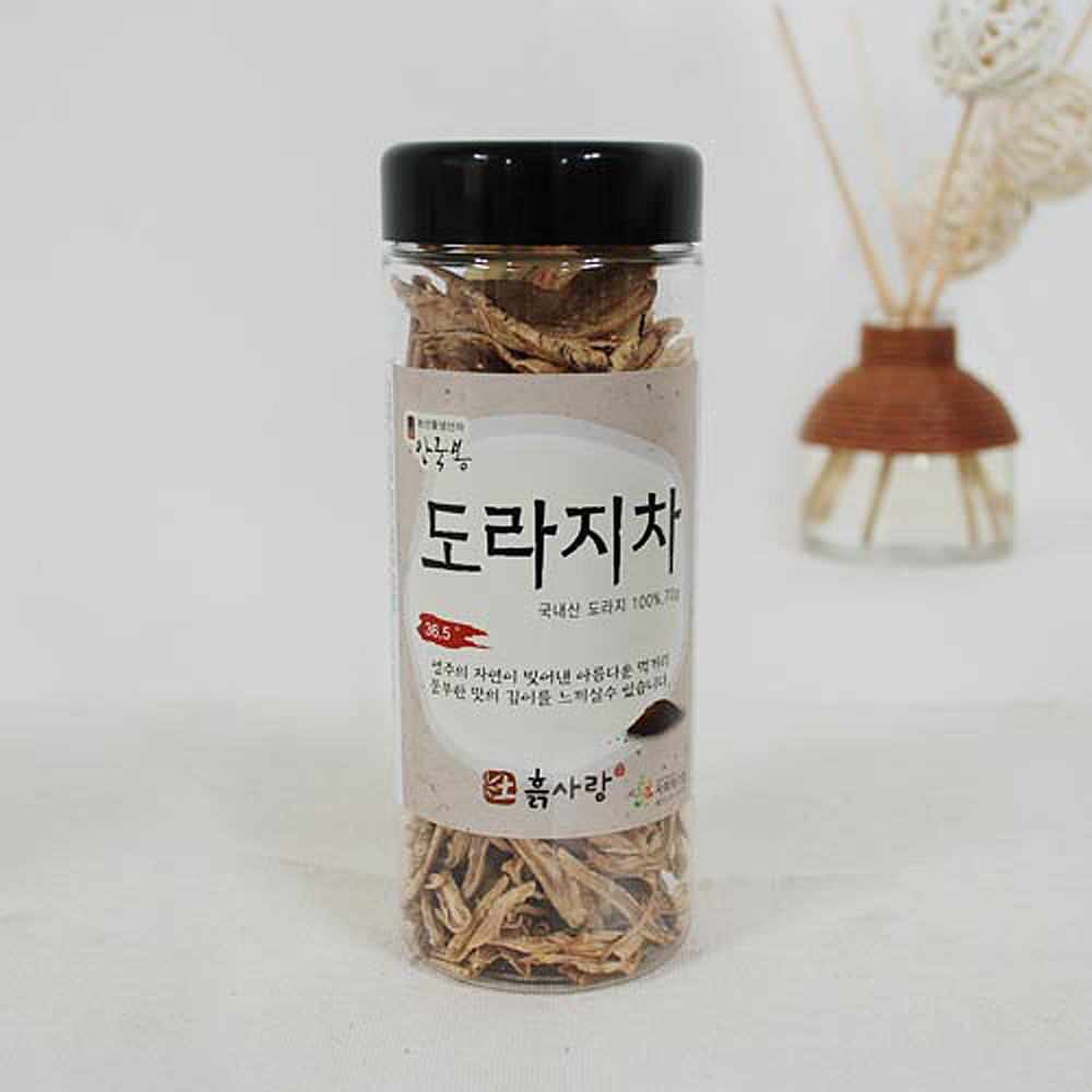 셀러허브 여성트랜드패션 도라지차병80g 영주 우엉차 흙사랑