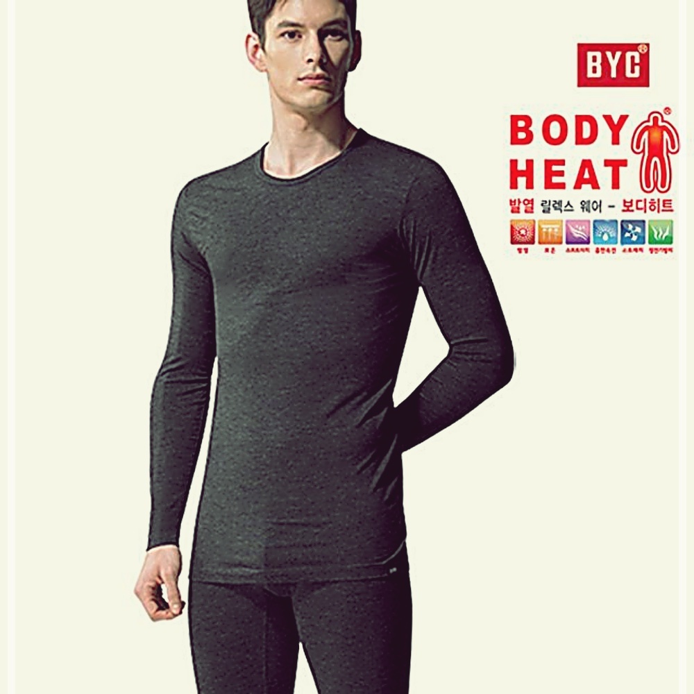 상하세트 보온 보디히트 남성내의 내의 동내의 BYC 내복 남자 남성내복 19W71C066