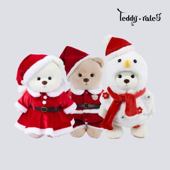 테디테일즈 레나베어 크리스마스 홈파티 M 세트 인형 의상