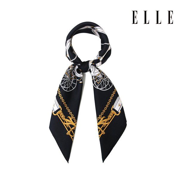 엘르 엘르 엔딩마차 실크 쁘띠스카프 SE141S314 ML849316