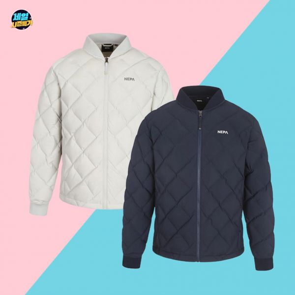 국내매장품 네파 NEPA 남성 디아모 튜브 구스 다운 패딩자켓 7I72044