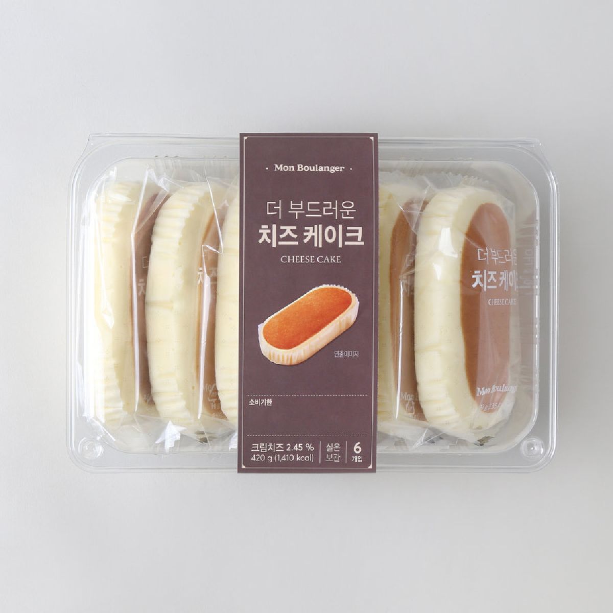 몽블랑제 더부드러운 치즈 케이크 6입
