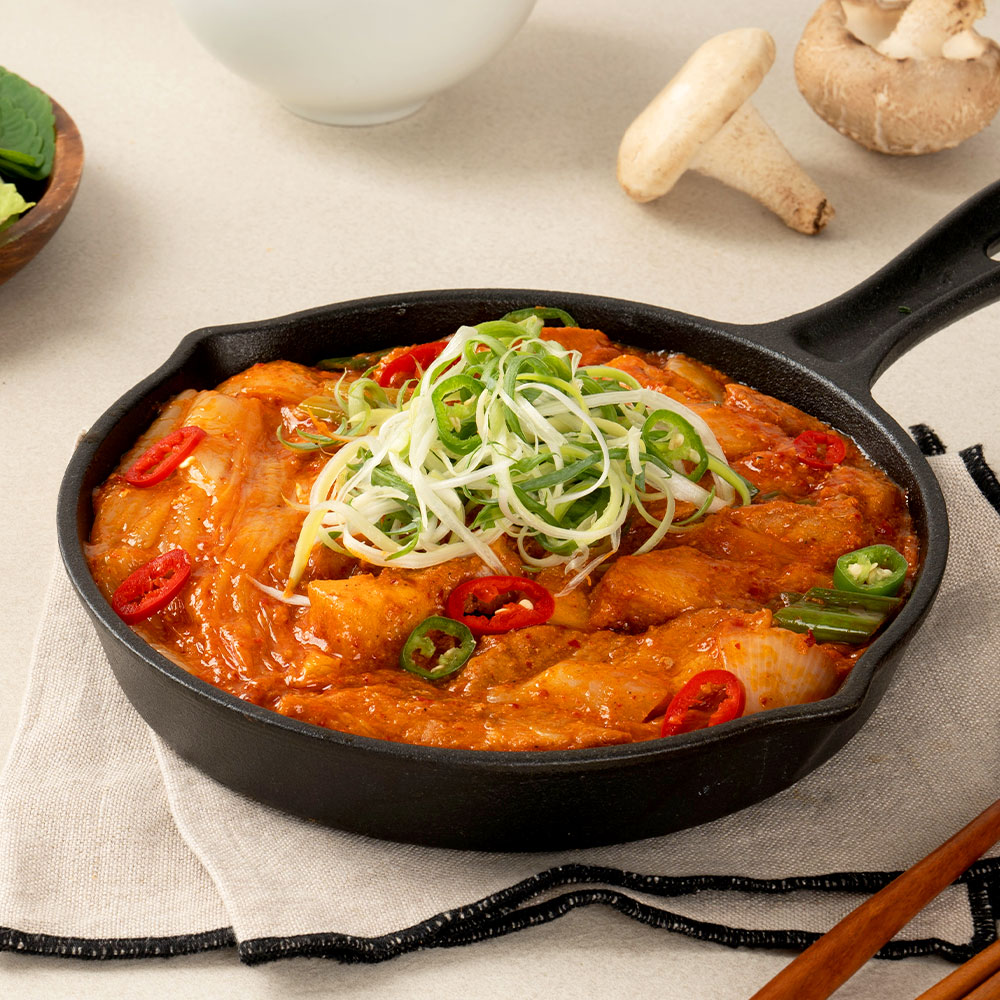 김치 삼겹 두루치기