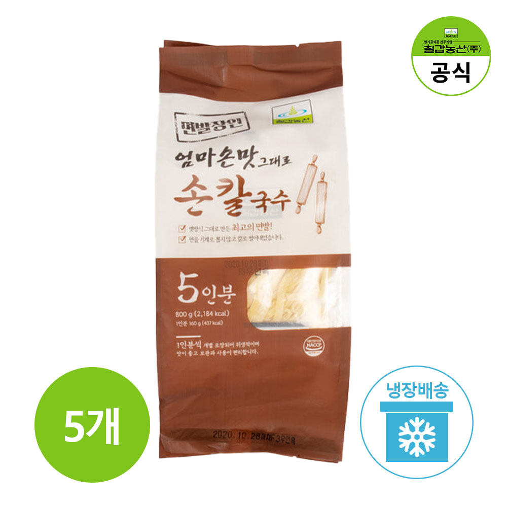칠갑농산 칠갑농산 칠갑농산 엄마손칼국수 800g 25개