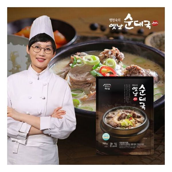 팽현숙 팽현숙 옛날순대국700g 4팩