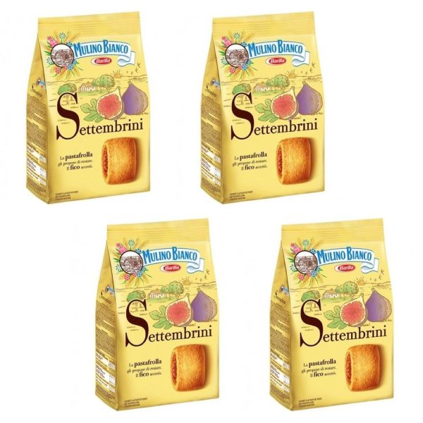 Mulino Bianco 대 Settembrini 쿠키 무화과 8 81 Oz 250g 4개 팩 수입
