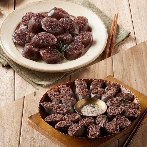 병천아우내식품 작심밀도 작심밀도 모듬혼합 A세트 찰순대 야채순대 총6팩