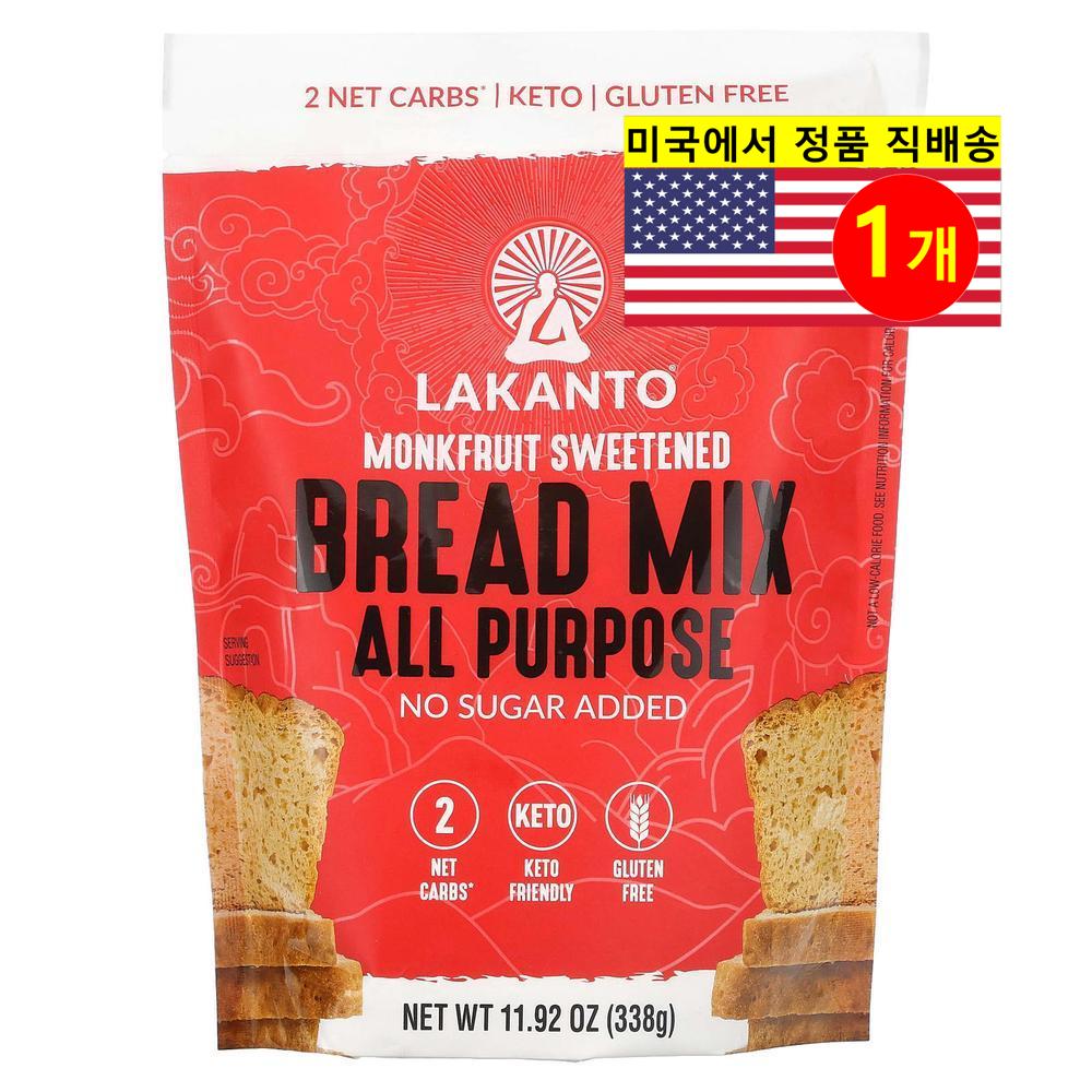 Lakanto 다용도 베이킹용 브레드 믹스 338g