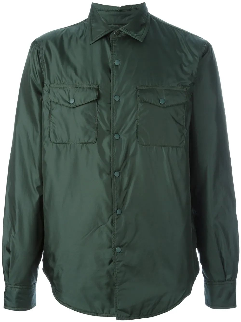 아스페시 아스페시 패딩 셔츠 GREEN I0297961 96374