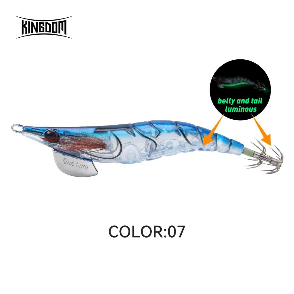 UNKNOWN UNKNOWN 왕국 에기 오징어 미끼 인공 지깅 가라 앉는 후크 바다 낚시 문 1개 39 3 5 20g Color 07