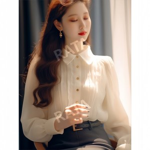 동상이몽2 367회 김나현 스타일 플리츠 셔츠 블라우스 주름 데일리 가을
