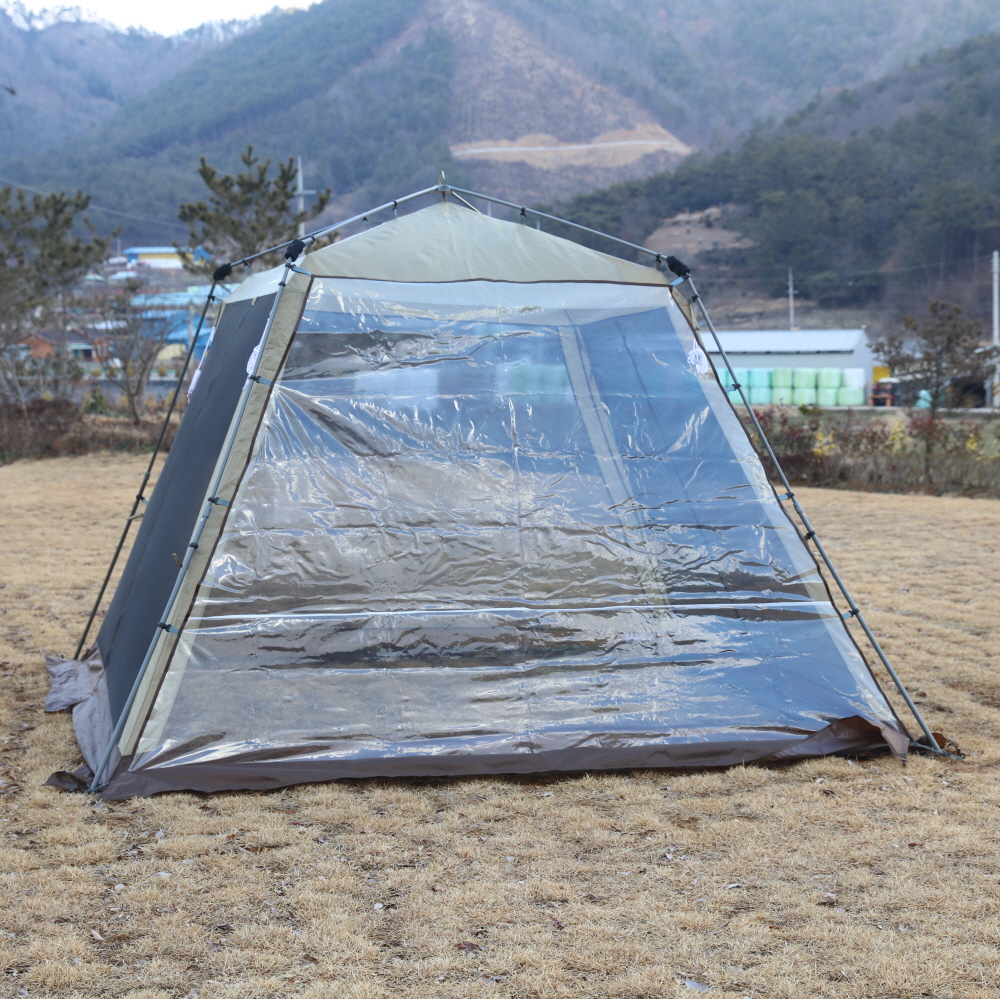 캠프밸리 스크린하우스 TPU창 우레탄 TPU월