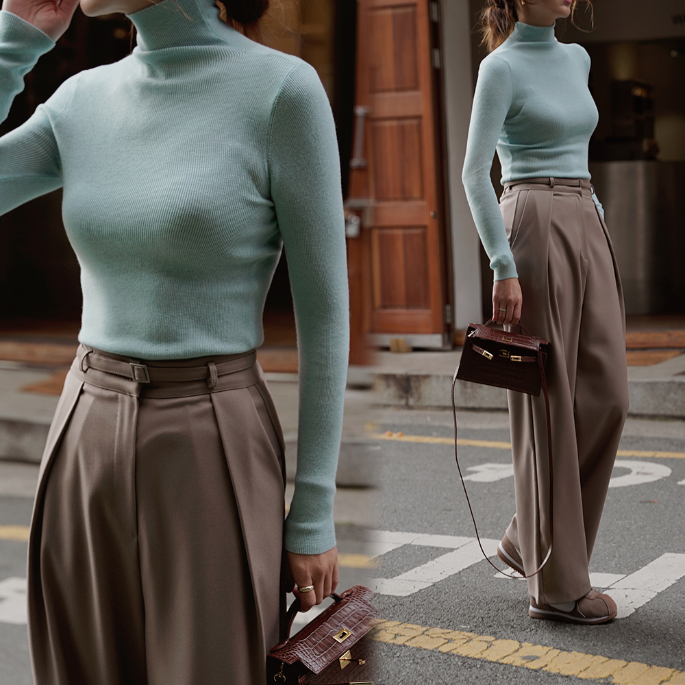 막시 울 폴라 KNIT