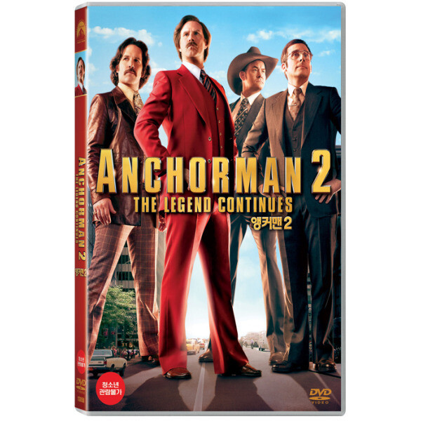 교보문고 DVD - 앵커맨 2 ANCHORMAN 2 THE LEGEND CONTIN