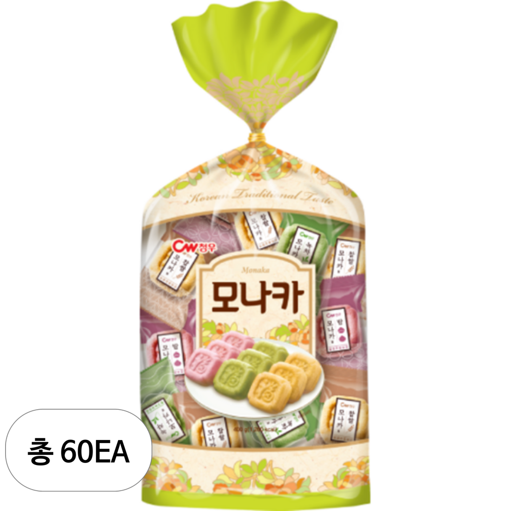 청우식품 청우식품 청우 모나카 48개 400g