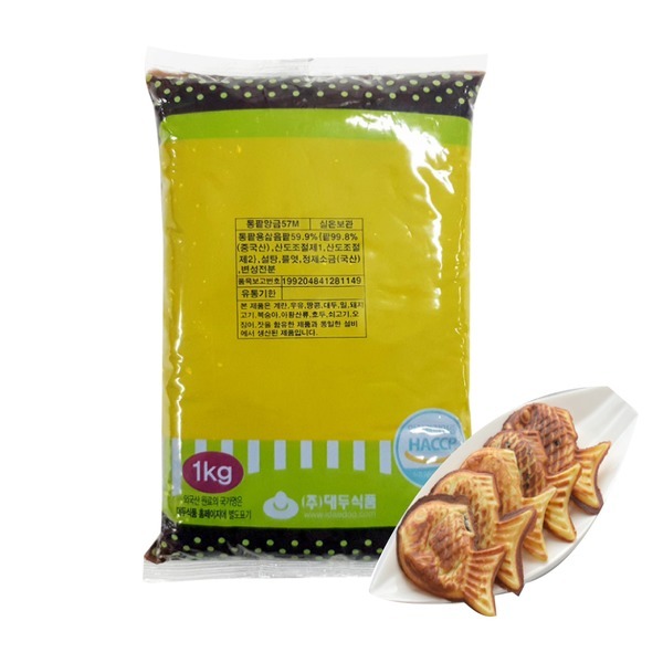통팥앙금 1kg 붕어빵 호두과자 앙금