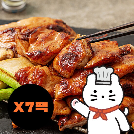 쿠캣 납작막창 250g x 7팩
