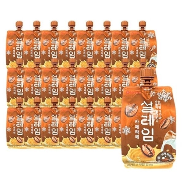 설레임 아이스크림 카페라떼 24개