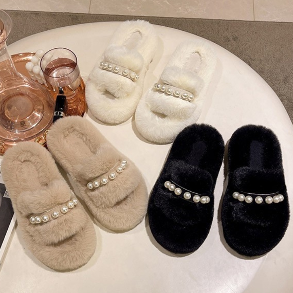 네일영소품 털슬리퍼 패디큐어 패디촬영소품 털실내화 발사진소품 네일소품 촬영소품 털슬리퍼 - 17 사이즈 36