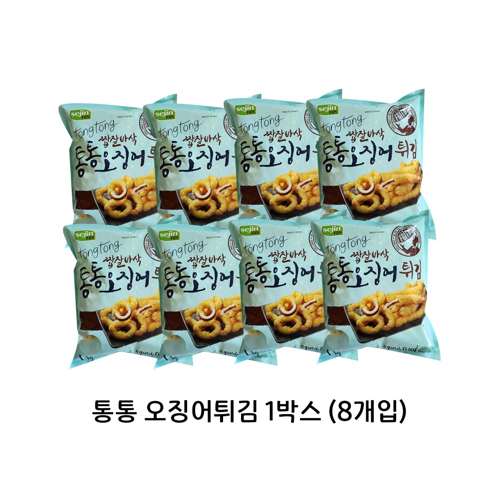 세진 세진 무 냉동 세진 통통오징어튀김 1kgX8개 1kg 8개