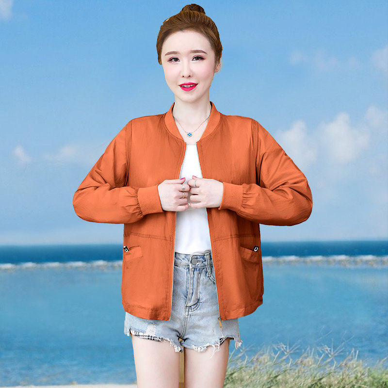 새로운 2022 여성 선 스크린 옷 S 권장 95kg 이내