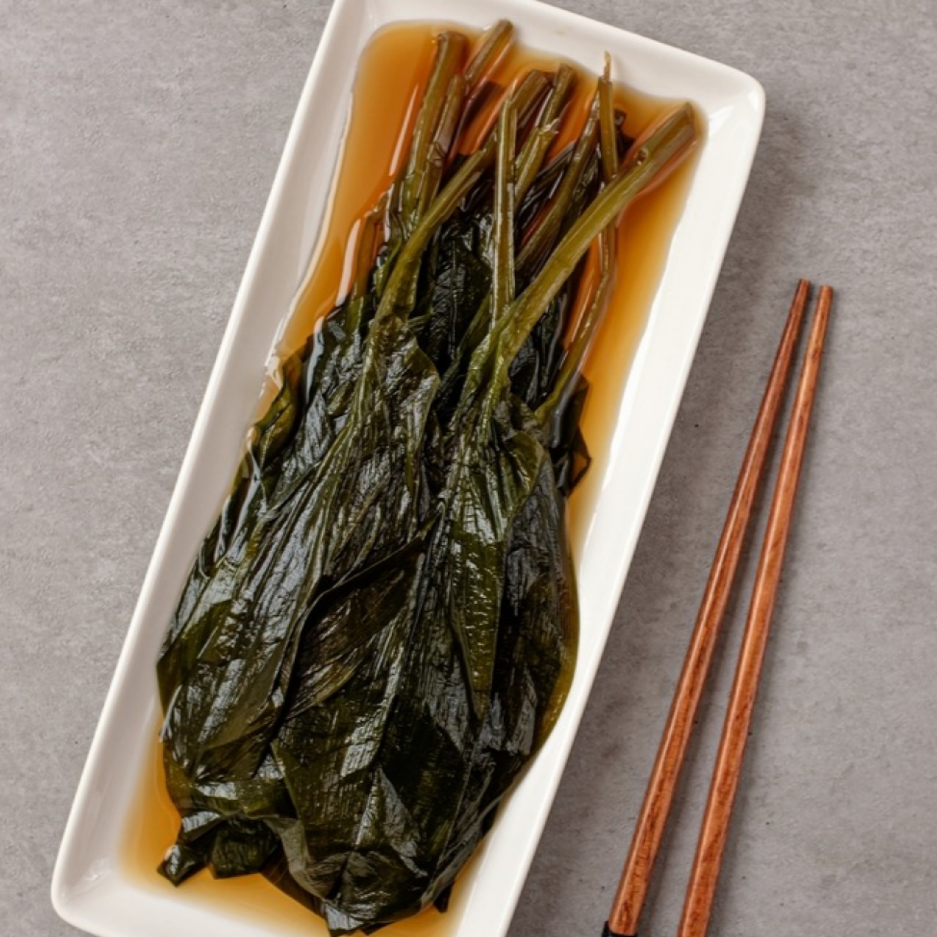 상하식품 업소용 밑반찬 장아찌 알찬 명이나물 300g 20통 20개 300mg