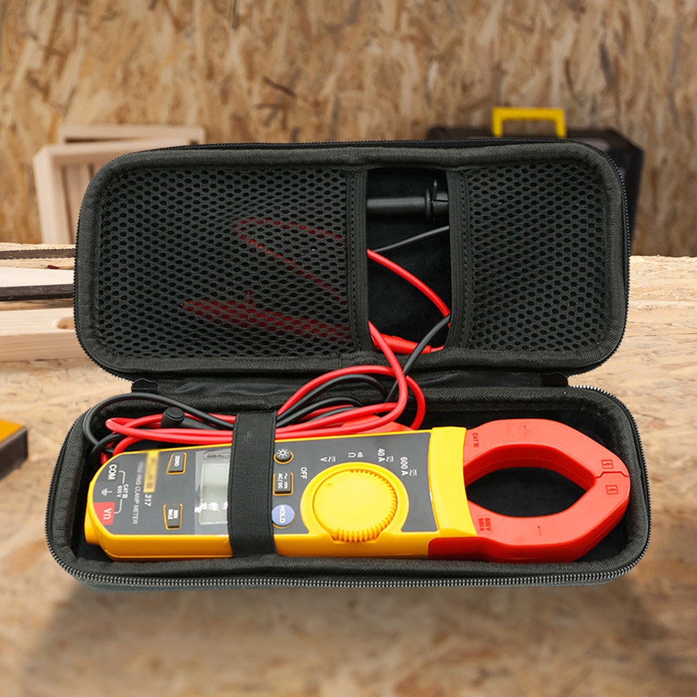 Fluke 317 디지털 클램프 계량기 멀티미터 케이스 EVA 하드 프로텍트 박스 F319 F365 보관