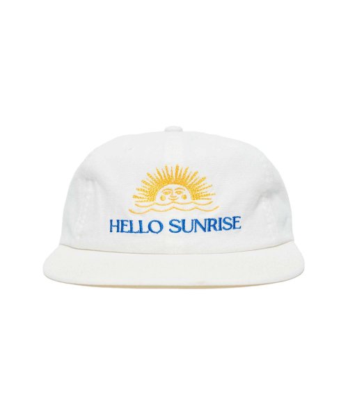 헬로 선라이즈 Washed Two Tone Logo 6Panel Cap Off 23HSCPTW