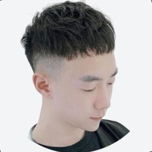 남자 투블럭 가발 자연스러운 인모 숏컷 통가발