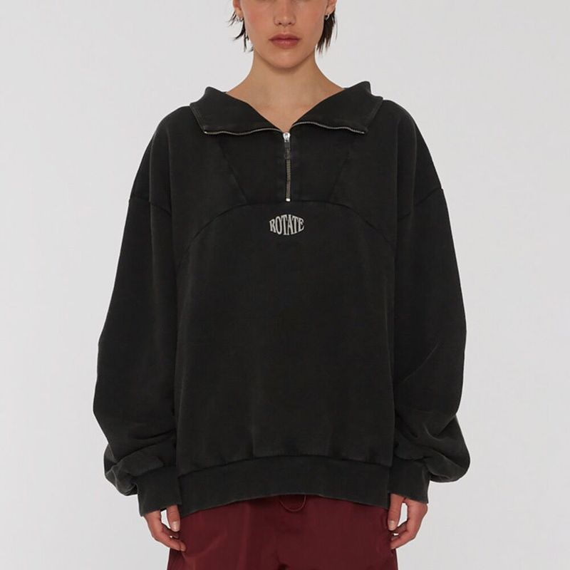 로테이트 로테이트 W 엔짐 하이 넥 스웨터 ENZYME HIGH NECK SWEATER