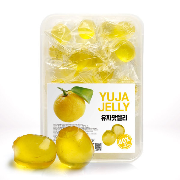 아이엠젤리 까먹는 젤리 과일 과즙 디저트 유자 1팩 20개입 비타민C D2함량 영양강화제 으로 더욱 맛있게