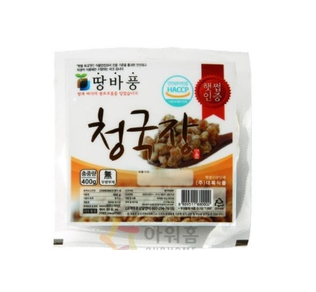 대복식품 땅바풍 청국장 400g