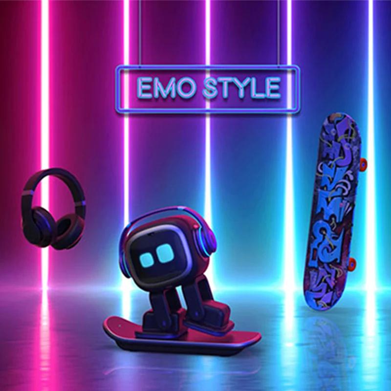 이모 로봇 대화형 음성 대화 인식 감정 소통 동반 전자 선물 2 Emo Pet