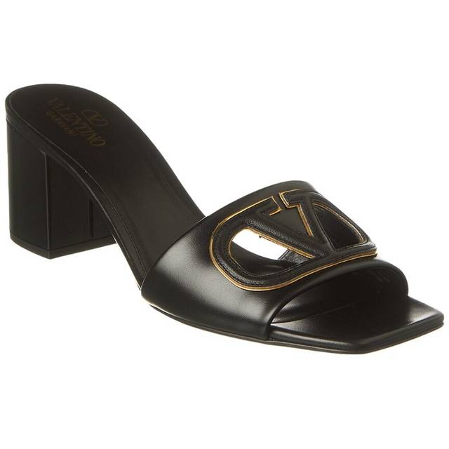 발렌티노 VLogo 60 가죽 샌들 Leather Sandal