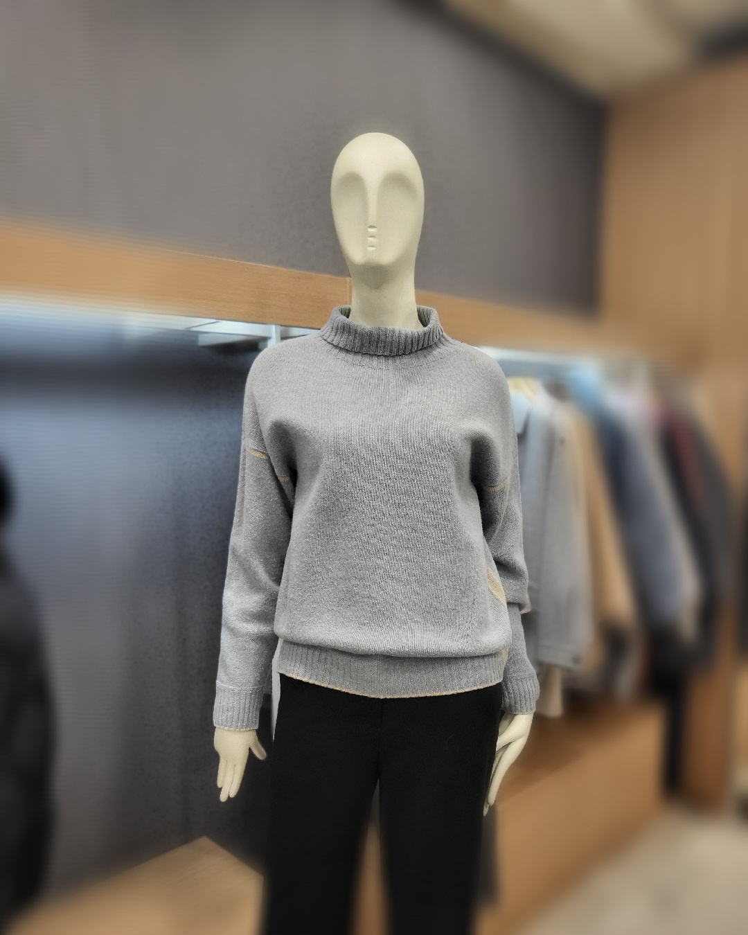 크레송 크레송 폴라 니트티셔츠 LWCJNA57