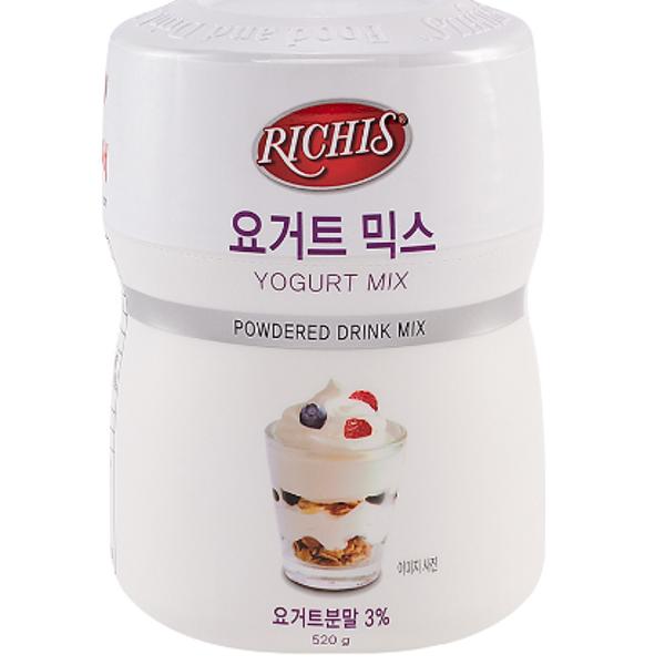 리치스 동서 리치스 카페 파우더 요거트 믹스 520g 모예모예쿵 홈캉스 직장인 탕비실 1개입 1개